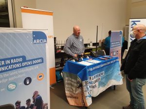 Andrew Wyborn at the Knox careers night 
