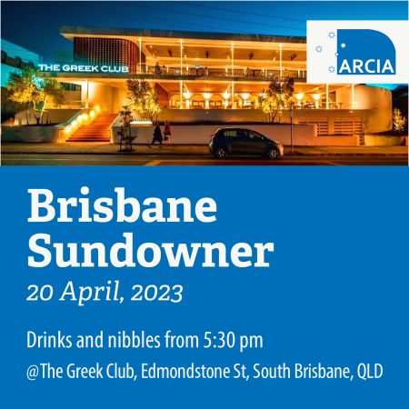 ARCIA Sundowner: Brisbane, April 2023