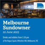 ARCIA Sundowner: Melbourne, June 2023