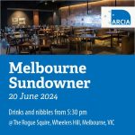 ARCIA Sundowner: Melbourne, June 2024