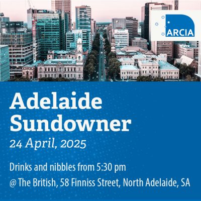 ARCIA Sundowner: Adelaide, April 2025