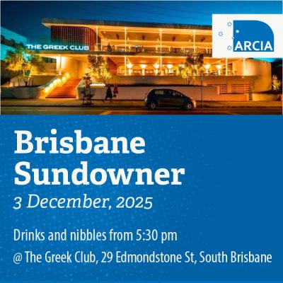 ARCIA Sundowner: Brisbane, December 2025