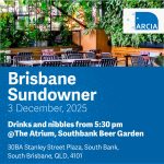 ARCIA Brisbane Sundowner