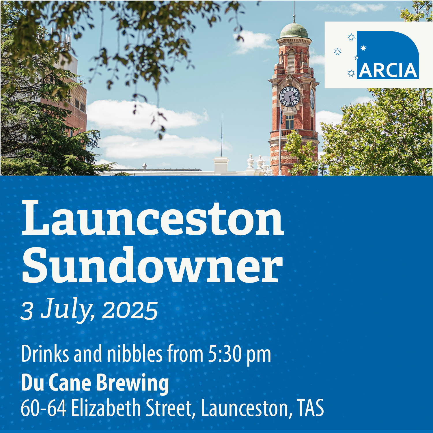 ARCIA Sundowner: Launceston, July 2025
