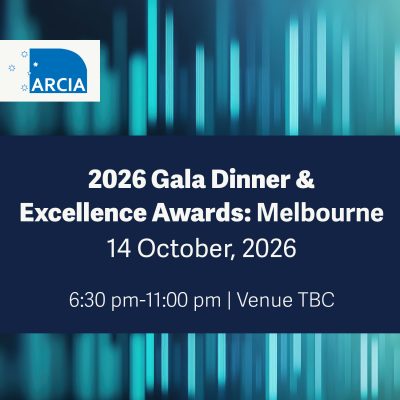 ARCIA Gala Dinner 2026: Melbourne